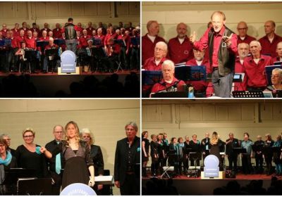 Jublileum optreden met Gemengde Noten, Scherpenzeel 8 maart 2014